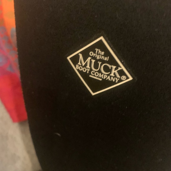 Muck boot The origional black white , waterproof round toe size 9 - Picture 2 of 6